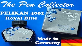 PELIKAN 4001 Royal Blue Ink Review [upl. by Gardner]