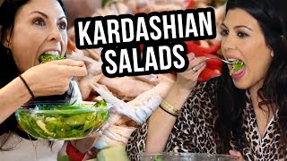 Eating the Kardashians’ FAVORITE Salads Lunchy Break [upl. by Island202]