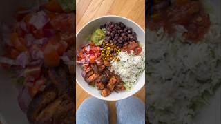 Healthy chipotle bowls recipe weightlossrecipe [upl. by Assenat133]