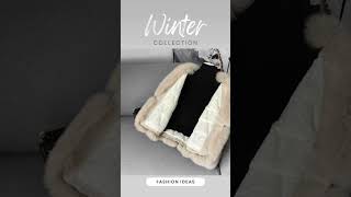 Womens Fur Coat A Young Down Jacket Thickened To Keep Warm [upl. by Castor]