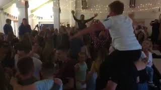 Vatersay Boys Ceilidh in Vatersay Hall July 2018 [upl. by Cacka]