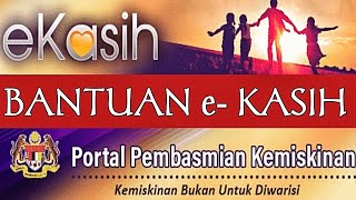 CARA MEMOHON BANTUAN eKASIH [upl. by Rehpotsirc]