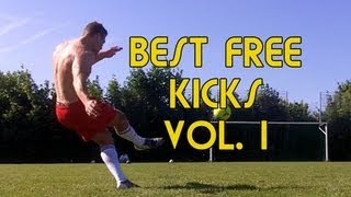 Best Free Kicks Montage  Vol 1  Beckham Curves Power Shots [upl. by Acina]