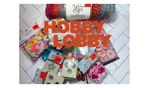 Hobby Lobby clearance haul Buttons jewelry galore and more [upl. by Pietje]