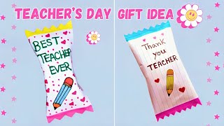 DIY Easy Teachers Day Gift Idea  teachers day gift making at home  Art and Crafts by Zoni [upl. by Hadrian]