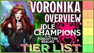 Voronika Rework  Tier List amp Overview  Idle Champions [upl. by Goodkin474]