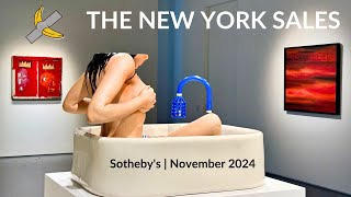 Highlights from The New York Sales  Sothebys Auction House  New York  November 2024 [upl. by Negroj]