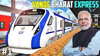 Howrah  Puri Vande Bharat Express Journey in Train Simulator  PC FHD GamePlay 👮 [upl. by Zobias236]