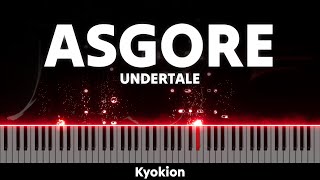 Undertale  ASGORE Advanced Piano Solo  Kyle Landry  Kyokion [upl. by Egas]