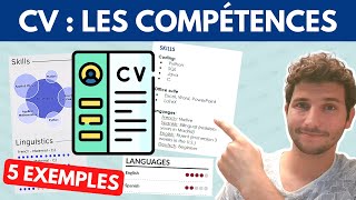 ✅ CV Étudiant les COMPÉTENCES  Tuto CV 6 📝 [upl. by Kirrad]