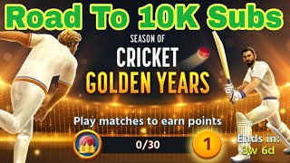 Road To Next 57th Level  Battle For Club Under Top 100 Rank  Live Cricket Tournament  B2B [upl. by Yttik]