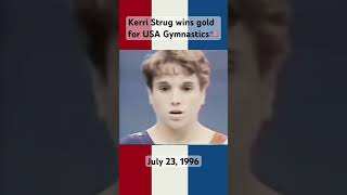 Kerri Strug wins the gymnastics vault after injury 1996 Olympics [upl. by Richmal468]