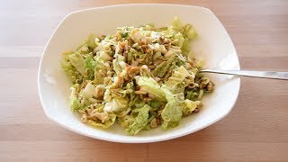 Chinakohlsalat mit MieNudeln  Thermomix®TM5® [upl. by Cogswell30]