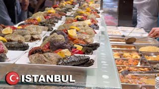 🇹🇷 Turkish Street Food Istanbul Turkey  2024 Istiklal Street [upl. by Ynaffad462]