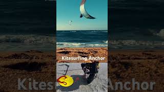 Kitesurfing Anchor Holds Your Kitesurf in The Strongest Winds  Must Have For Beach Kiters [upl. by Ehav]