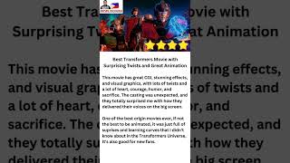 My review of quotTransformers Onequot is the greatest in the franchise transformersone paramount [upl. by Cocks]