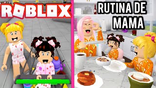 Bloxburg Rutina con Mi Nueva Bebe y Goldie en Roblox  Titi Juegos [upl. by Helbona]