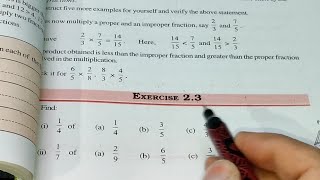 Fraction and Decimals Ex 23 Chapter 2  Class 7th Maths [upl. by Nilsoj]