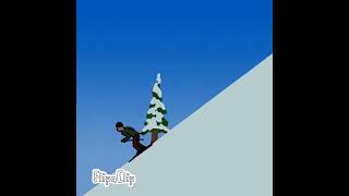 Skier VS Avalanche animationavalanche [upl. by Darrick518]