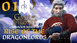 THE RISE OF THE DRAGONLORDS Crusader Kings 3  A Game of Thrones Mod  House Scalemane 1 [upl. by Esila]