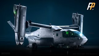 Bell Textron is preparing a new JetProp Hybrid V22 Osprey，is that feasible？ [upl. by Bentley]