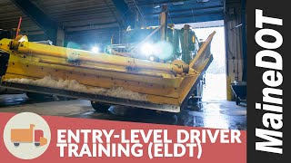 EntryLevel Driver Training ELDT with MaineDOT [upl. by Akcimat]