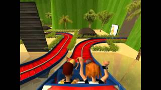 New Super Mario Bros Wii The Ride RCT3 Remake [upl. by Coral]