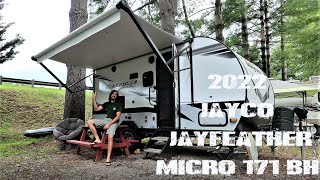 2022 Jayco Jay Feather Micro 171bh Best Off Road Camper Walkthrough [upl. by Katalin987]