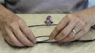 How to make an Adjustable Necklace  Part Two [upl. by Iborian323]