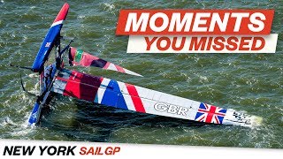 Top Moments You Missed  New York SailGP 2019 [upl. by Nyvets]