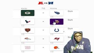 NFL WEEK 3 Predictions [upl. by Akkin]