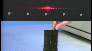 Optics Fraunhofer diffraction  adjustable slit  MIT Video Demonstrations in Lasers and Optics [upl. by Cagle794]