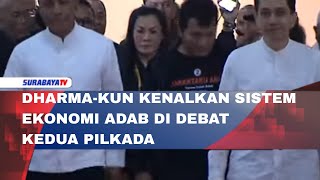 DHARMA KUN KENALKAN SISTEM EKONOMI ADAB DI DEBAT KEDUA PILKADA [upl. by Aynotahs]