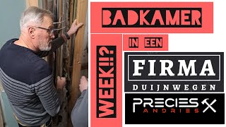 BADKAMER IN EEN WEEK video 5 badkamer wandtegels rookgas [upl. by Asir797]