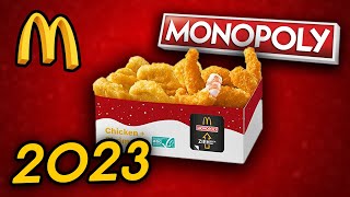 McDonalds Monopoly 2023  Alle Aktionen ab 091123  Pizzataschen und Big Rösti [upl. by Dhiman393]