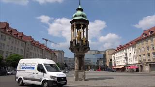 Views Around Magdeburg SaxonyAnhalt Germany  June 2018 [upl. by Bethanne544]