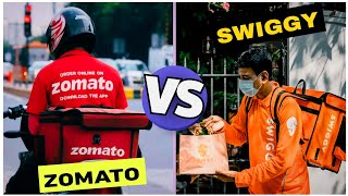 ZOMATO Vs SWIGGY  Which Is Better [upl. by Ettesyl]