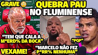 O ESCULACH0 AGRESSlV0 DE MANO PRA ClMA DE JOGADOR DO FLUMINENSE APÓS P0LÊMICA COM MARCELO NO VEXAME [upl. by Neeroc]