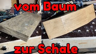 diy schale holz selber bauen [upl. by Nahc]