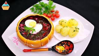 СВЕКОЛЬНИК  ХОЛОДНИК  ЛЕТНИЙ СУП  COLD BEETROOT SOUP [upl. by Hermine]