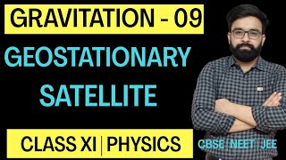 Geostationary Satellite  Class 11th Physics  Gravitation [upl. by Bogie829]