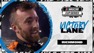 Austin Dillon after Richmond win ‘I hate it but I had to do it’ [upl. by Aerdna]