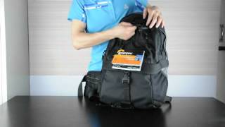 Review Lowepro Rover AW II DSLR SLR Camera Photo Backpack bag [upl. by Nasia841]