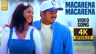 Macarena  4K Video Song  மேக்கரீனா  Kushi  Vijay  Jyothika  SJ Surya  Deva  Ayngaran [upl. by Sikras]