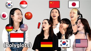 American Was Shocked by Indonesian Polyglots Speaking 6 LanguagesGuess the Language Prank [upl. by Zedekiah]