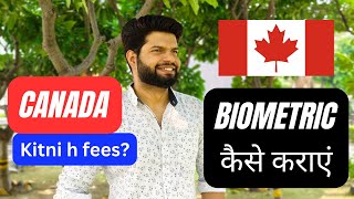 Canada Visa Biometric Process  VFS Global Fees  Passport Stamp  Full Information  Canada Vlog [upl. by Elita]