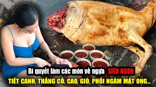 Bí quyết làm các món về NGỰA TƯƠI siêu ngon giữa Thủ đô Hà Nội  Viet Nam Food [upl. by Nicole]