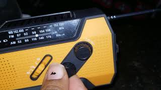 FosPower 2000mAh NOAA Emergency Weather Radio Review [upl. by Inot]