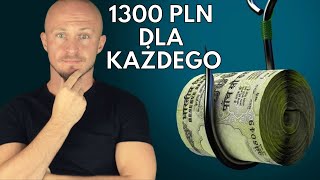 1300 Złotych Dla Każdego  Bezwarunkowy Dochód Podstawowy jest wprowadzany w POLSCE [upl. by Carolus]