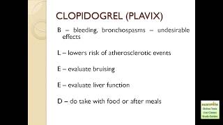 Pharmacology Mnemonics Examvillecom Study Aids [upl. by Lahey654]